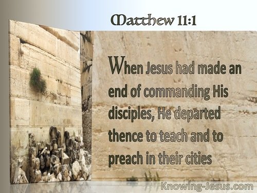 Discipleship-Matthew 11-1